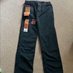 Boys Gray chino pants.